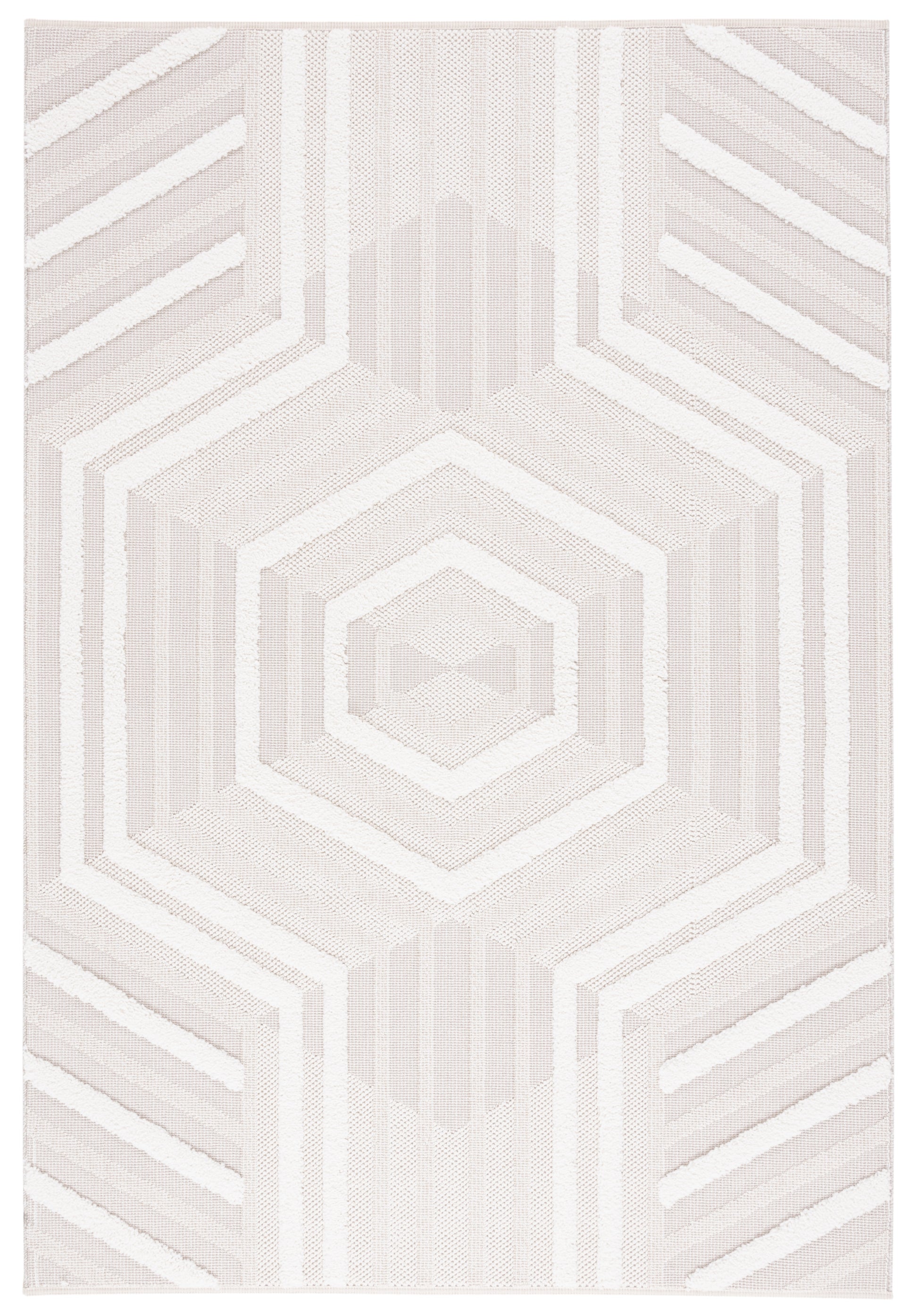 Safavieh Trends Trd114B Beige/Ivory Area Rug