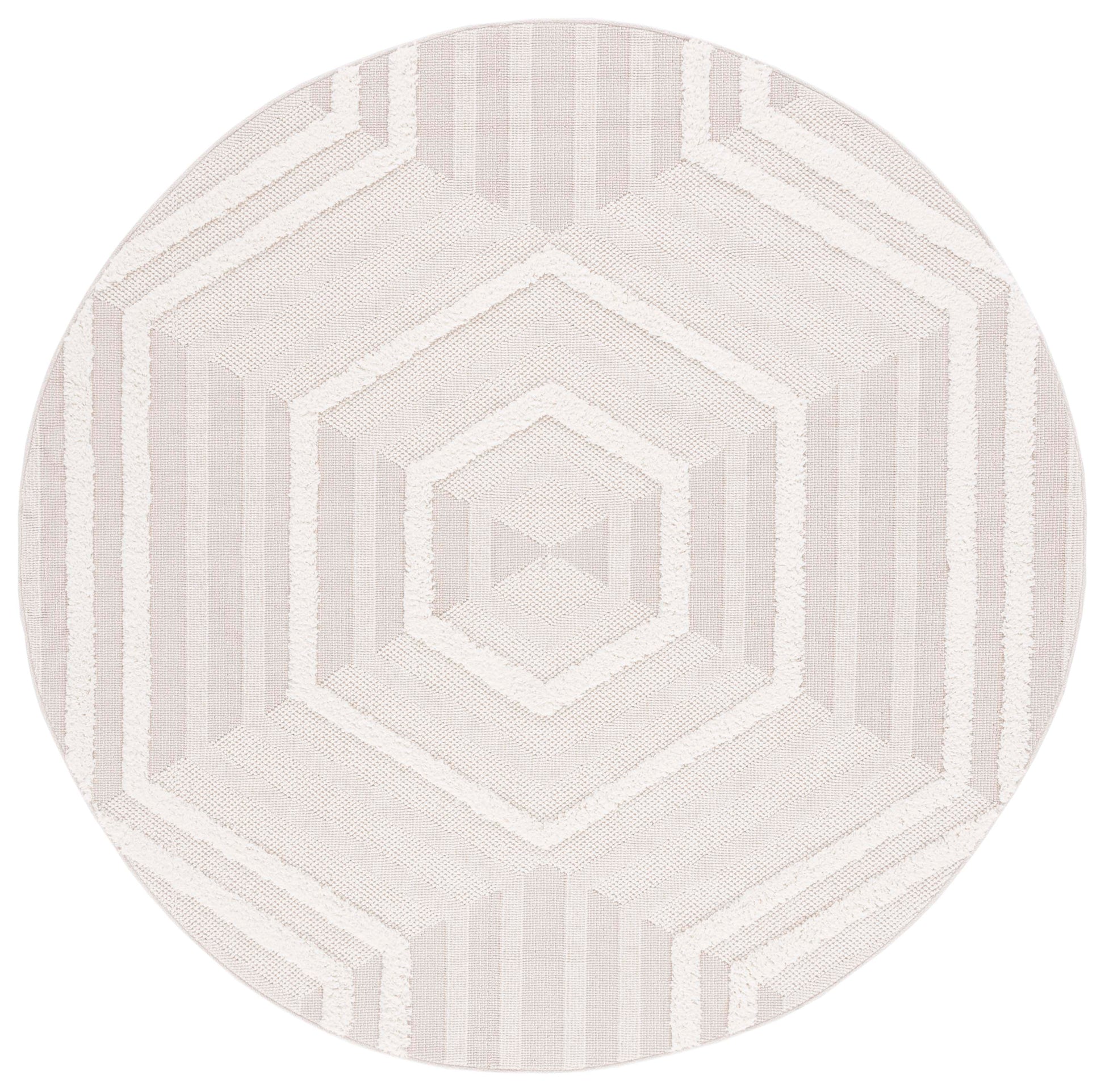 Safavieh Trends Trd114B Beige/Ivory Area Rug