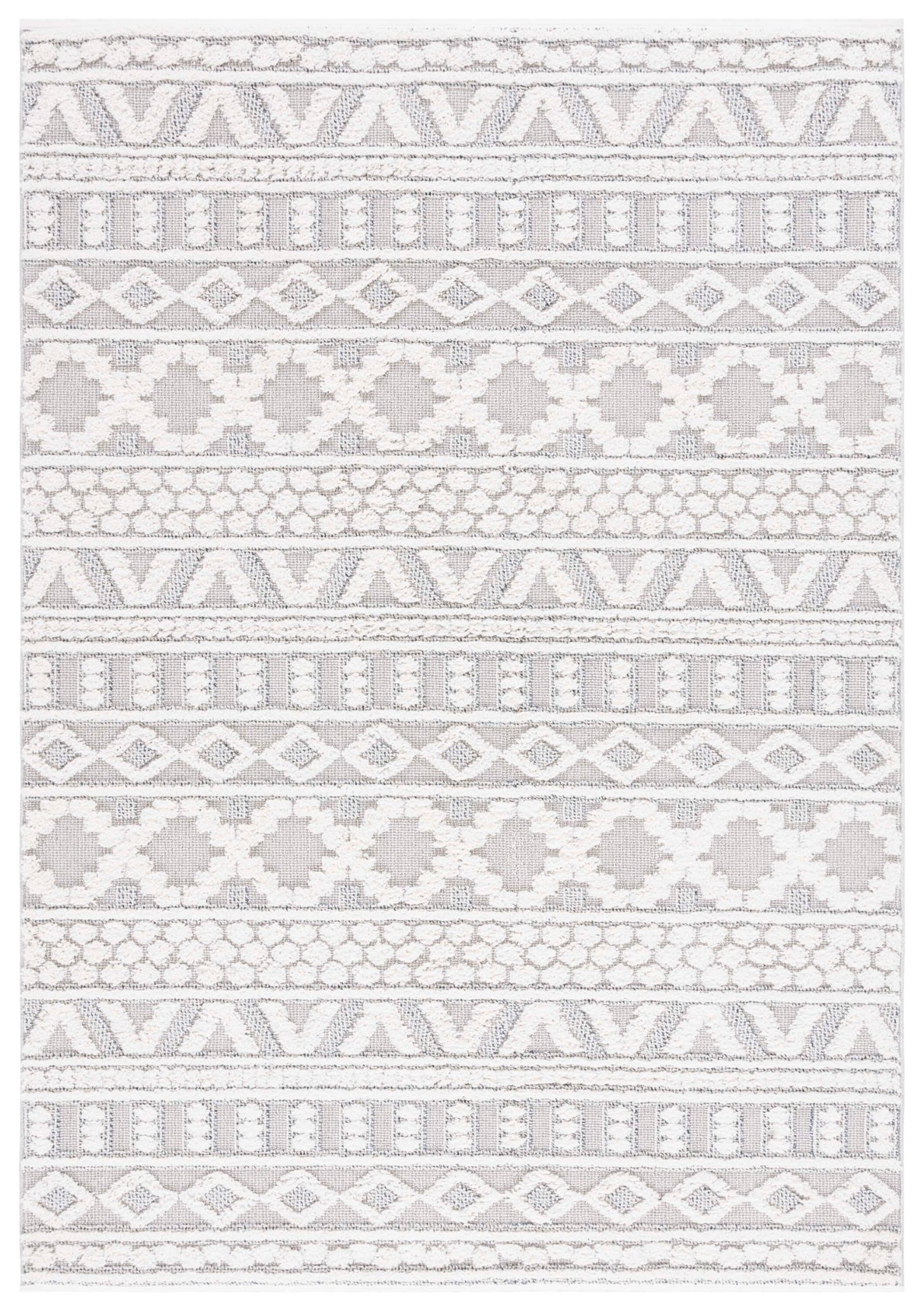 Safavieh Trends Trd124F Grey/Ivory Rug.