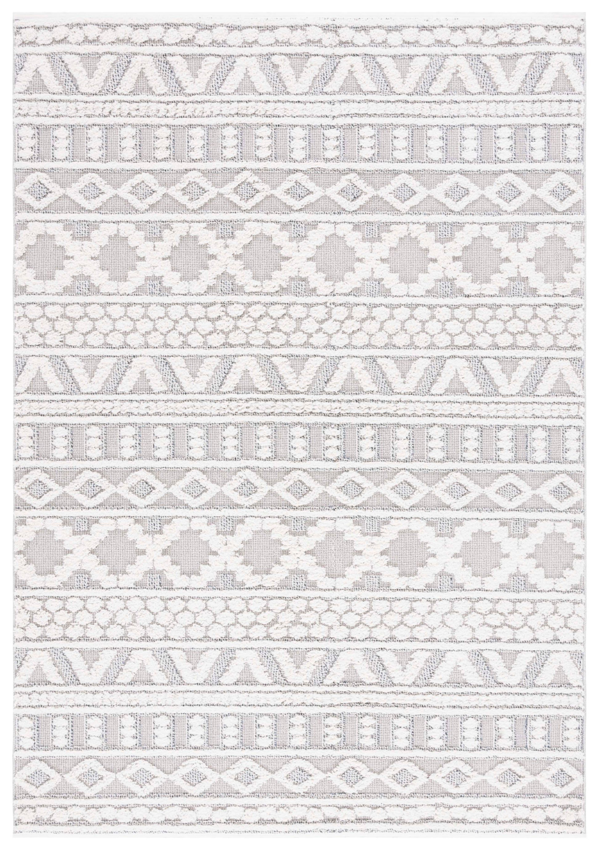 Safavieh Trends Trd124F Grey/Ivory Area Rug