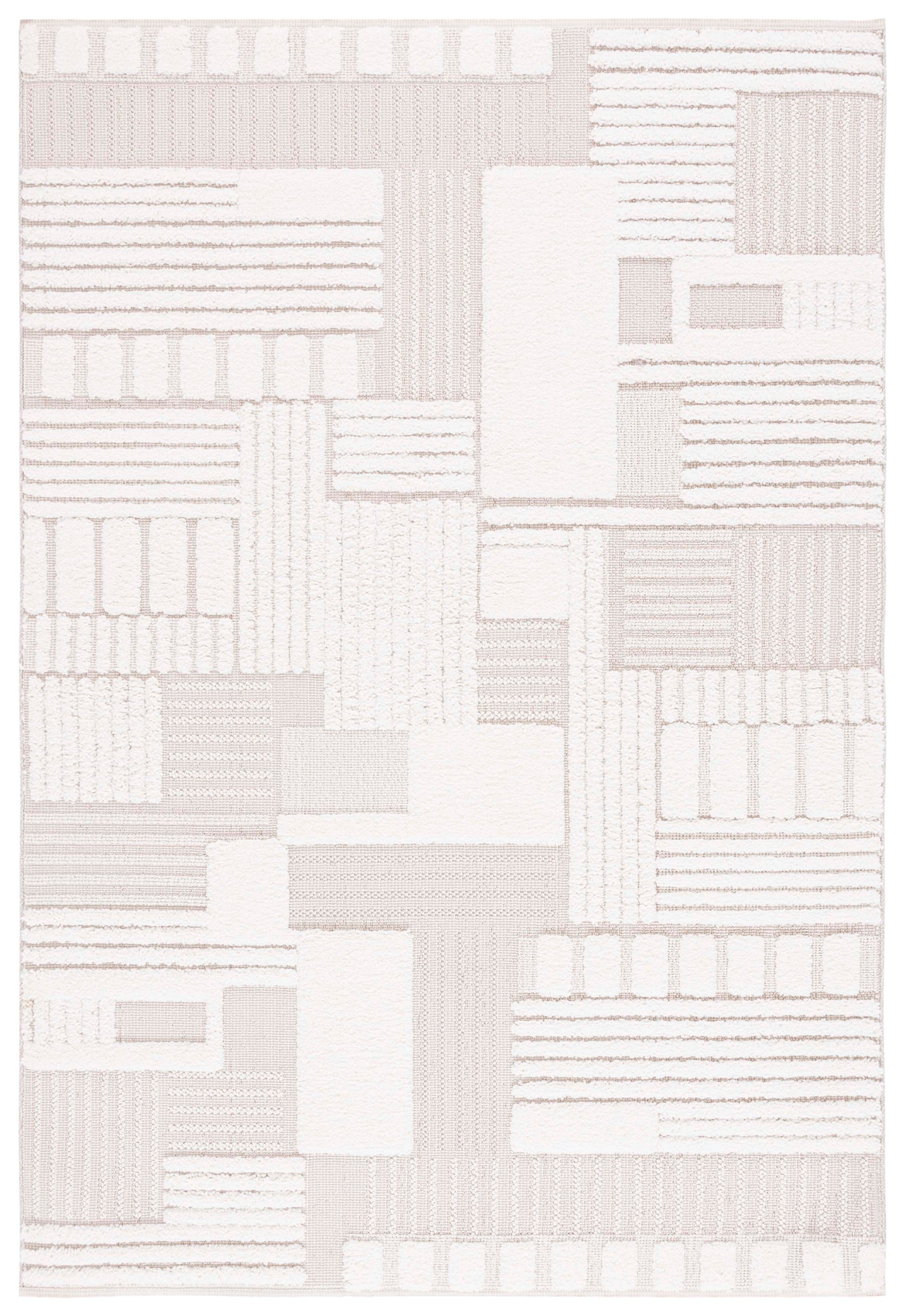 Safavieh Trends Trd126B Beige/Ivory Area Rug