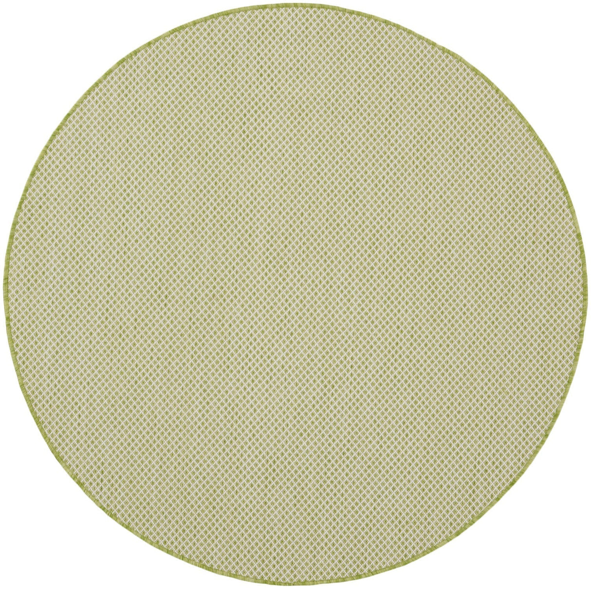 Nourison Courtyard Cou01 Ivory Green Rugs