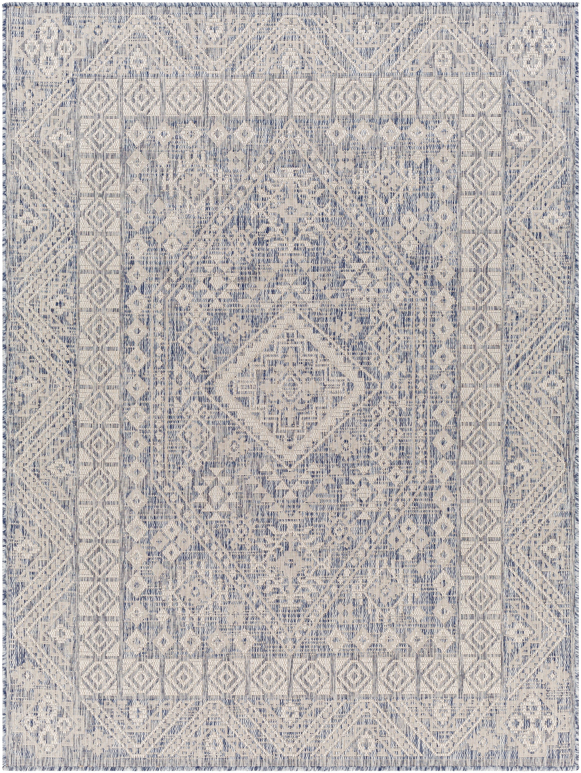 Surya Tuareg Trg-2342 Dark Blue, Cream Area Rug