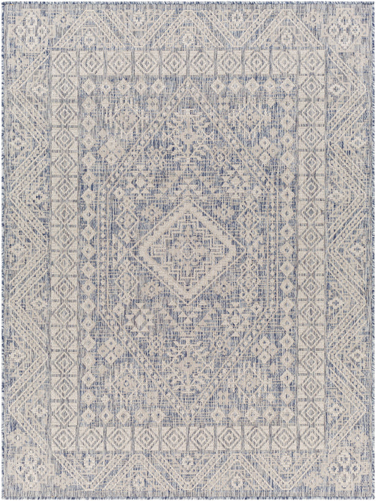 Surya Tuareg Trg-2342 Dark Blue, Cream Area Rug