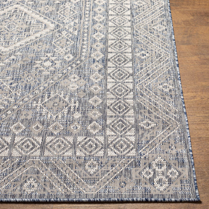 Surya Tuareg Trg-2342 Dark Blue, Cream Area Rug