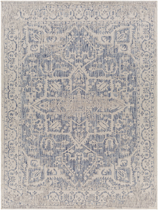 Surya Tuareg Trg-2348 Cream, Dark Blue Area Rug