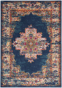 Nourison Passion Psn03 Navy Area Rug