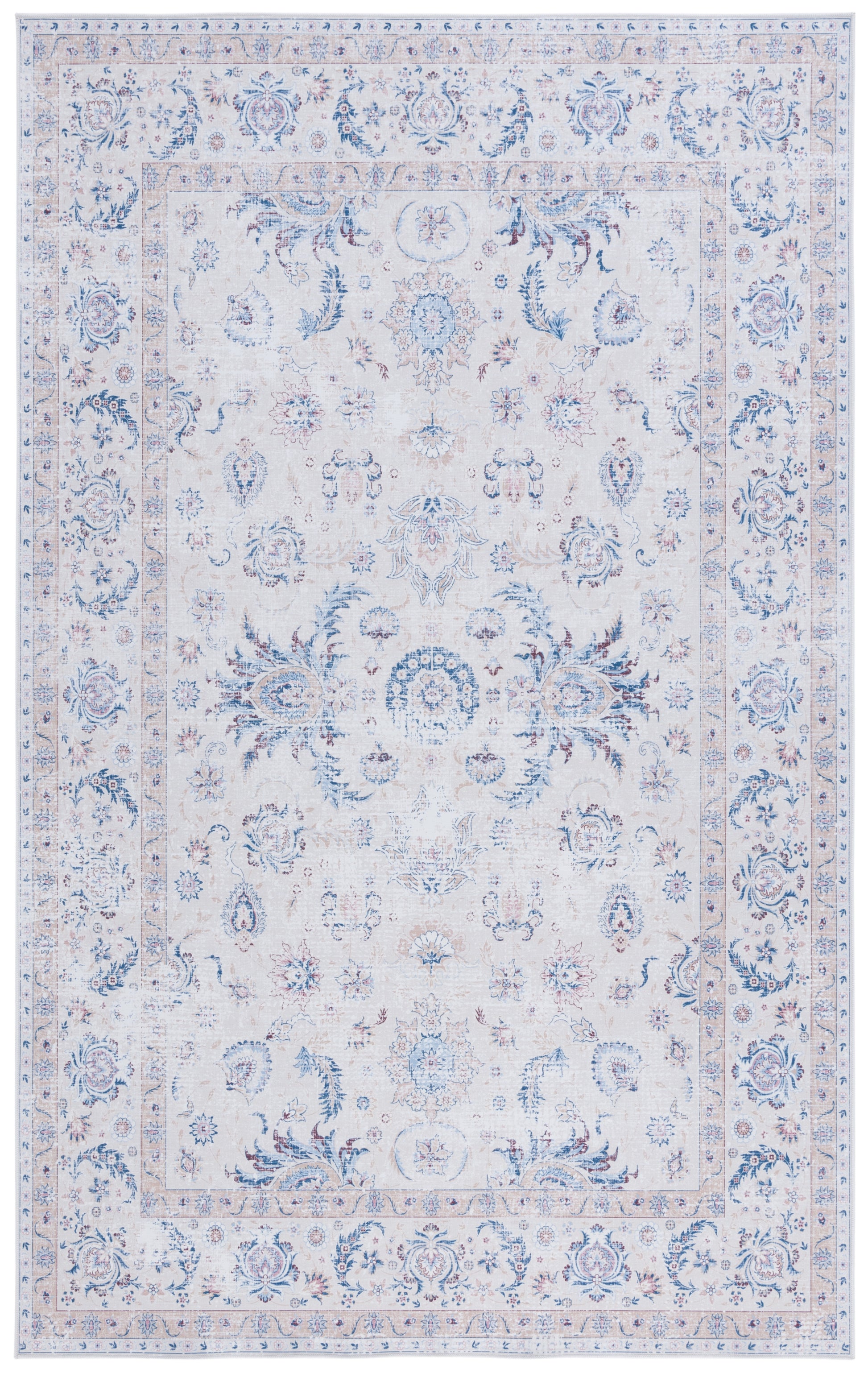 Safavieh Tucson Tsn100A Ivory/Blue Area Rug