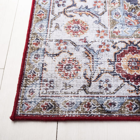 Safavieh Tucson Tsn105L Light Blue/Rust Rug.