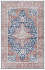 Safavieh Tucson Tsn105N Navy/Rust Rug.