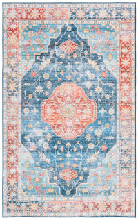 Safavieh Tucson Tsn119M Blue/Rust Area Rug