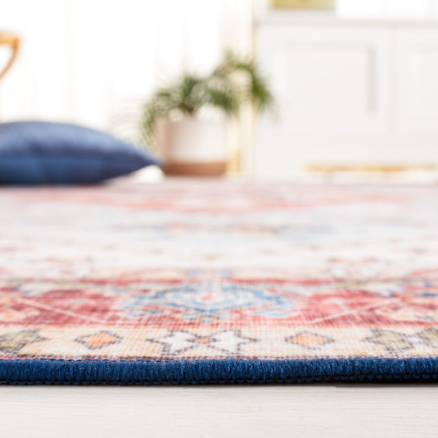 Safavieh Tucson Tsn148M Red/Blue Rug.