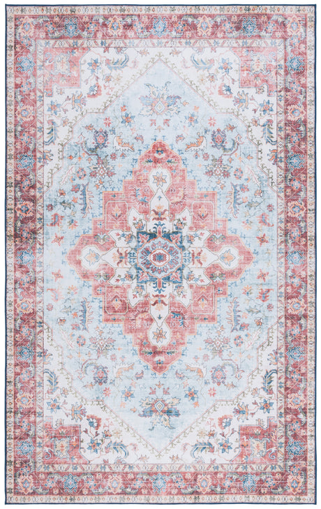 Safavieh Tucson Tsn148M Red/Blue Rug.