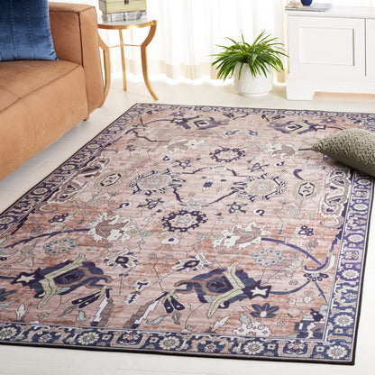 Safavieh Tucson Tsn149T Light Blue/Navy Area Rug