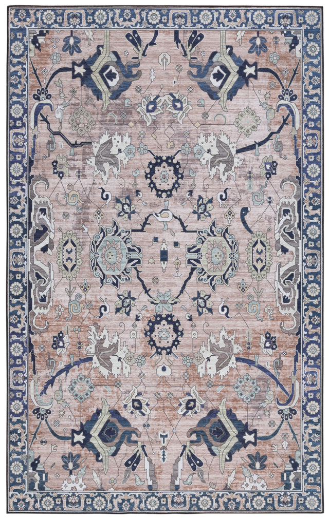 Safavieh Tucson Tsn149T Light Blue/Navy Rug.