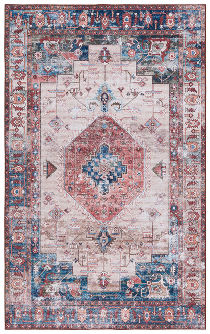 Safavieh Tucson Tsn155B Beige/Rust Area Rug