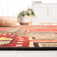 Safavieh Tucson Tsn189P Rust/Green Area Rug