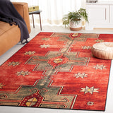 Safavieh Tucson Tsn189P Rust/Green Rug.