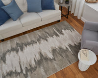 Feizy Micah 69439Lqf Gray/Taupe/Ivory Area Rug