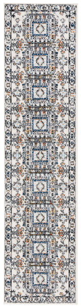 Safavieh Tulum Tul660A Ivory Grey/Blue Rust Rug.