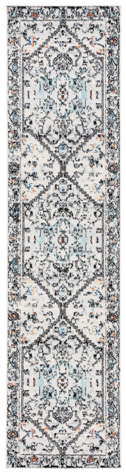 Safavieh Tulum Tul661A Ivory Grey/Blue Rust Area Rug