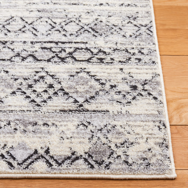 Safavieh Tulum Tul663A Ivory Grey/Charcoal Rug.