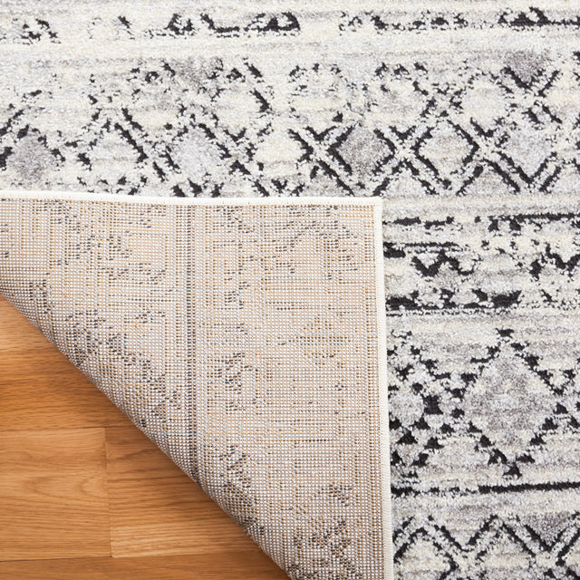 Safavieh Tulum Tul663A Ivory Grey/Charcoal Rug.