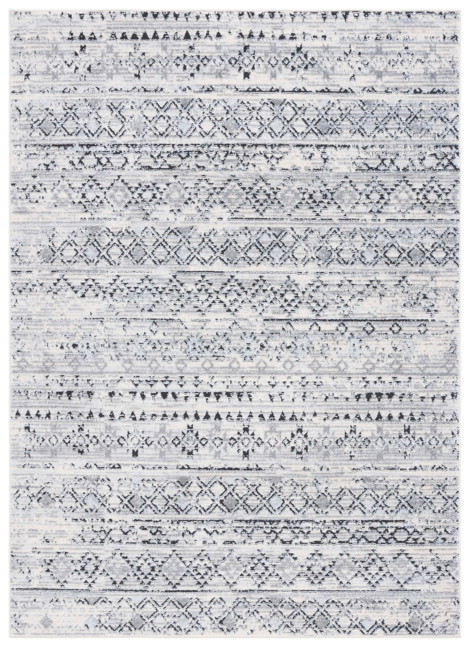 Safavieh Tulum Tul663A Ivory Grey/Charcoal Area Rug