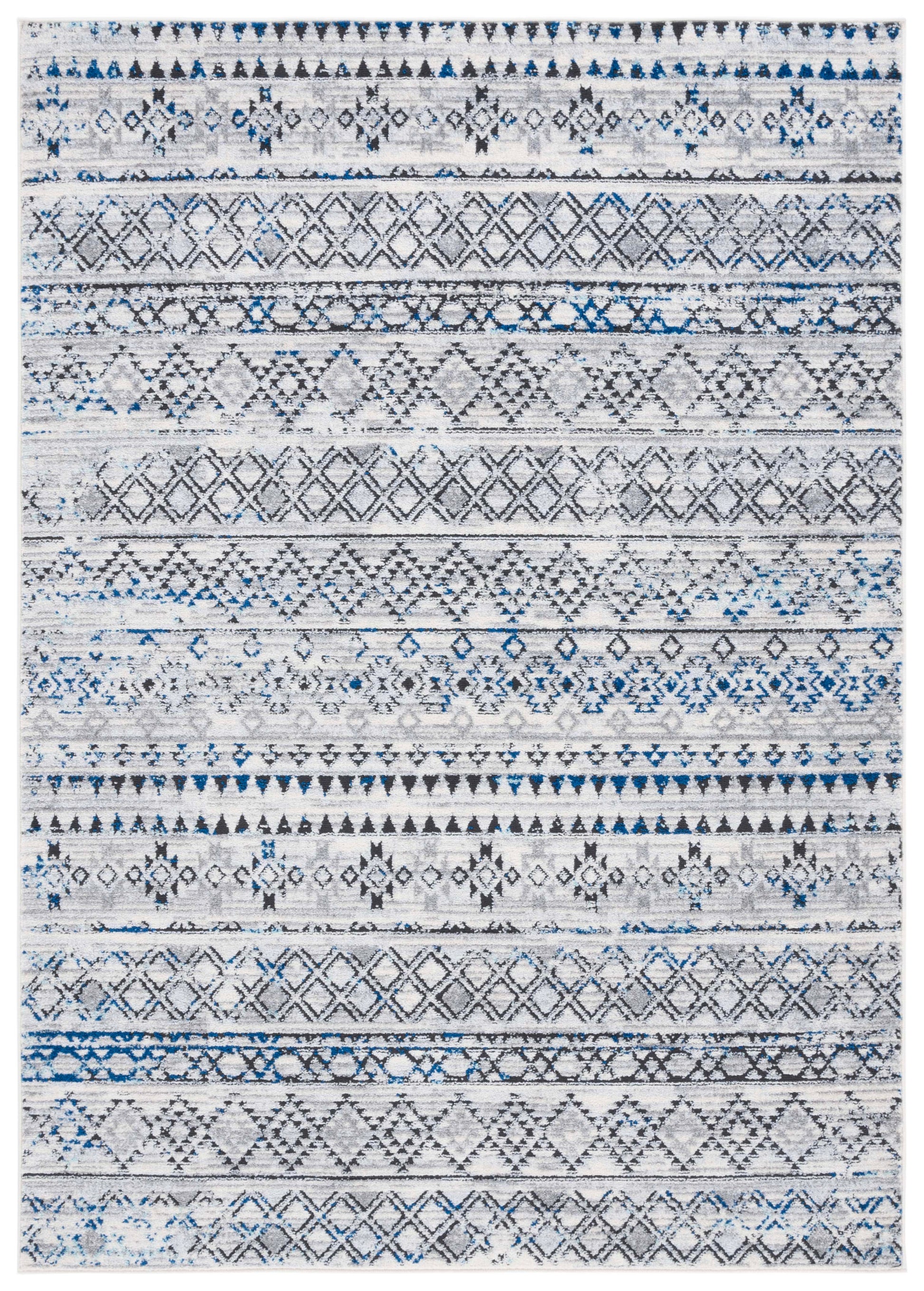 Safavieh Tulum Tul663H Ivory Grey/Grey Blue Area Rug