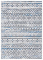 Safavieh Tulum Tul663H Ivory Grey/Grey Blue Rug.