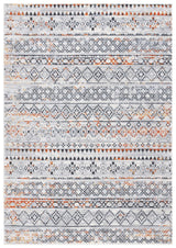 Safavieh Tulum Tul663P Ivory Grey/Rust Rug.
