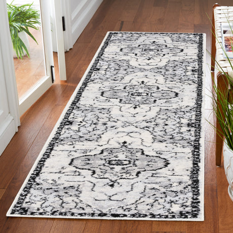 Safavieh Tulum Tul664A Ivory Grey/Charcoal Rug.