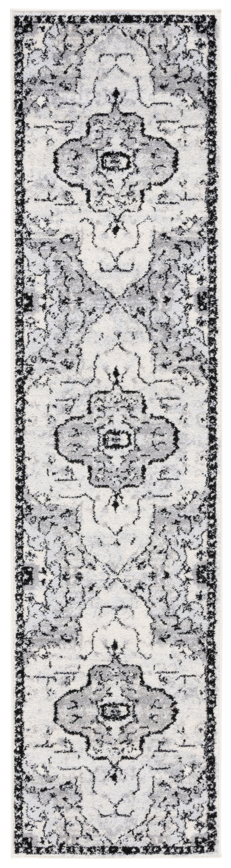 Safavieh Tulum Tul664A Ivory Grey/Charcoal Rug.