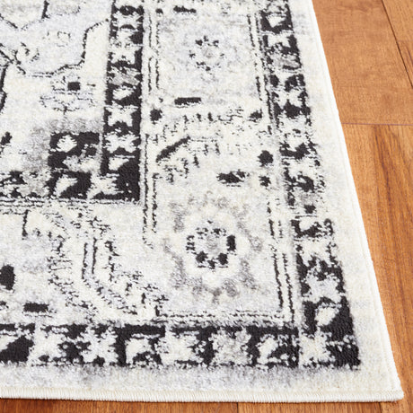 Safavieh Tulum Tul664A Ivory Grey/Charcoal Rug.