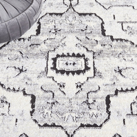 Safavieh Tulum Tul664A Ivory Grey/Charcoal Rug.