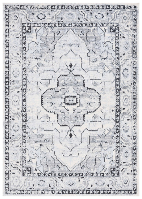 Safavieh Tulum Tul664A Ivory Grey/Charcoal Rug.