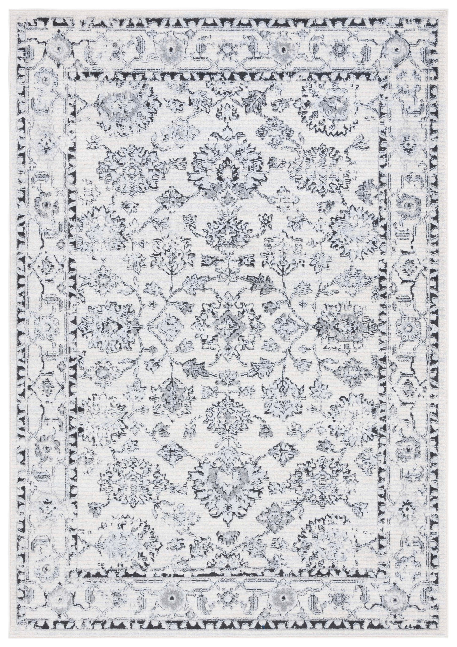 Safavieh Tulum Tul666A Ivory Grey/Charcoal Area Rug