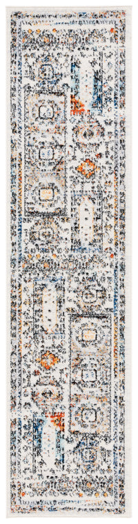 Safavieh Tulum Tul667A Ivory Grey/Blue Rust Area Rug