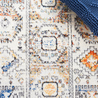 Safavieh Tulum Tul667A Ivory Grey/Blue Rust Area Rug