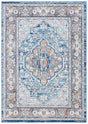 Safavieh Tulum Tul668M Blue Grey/Rust Rug.