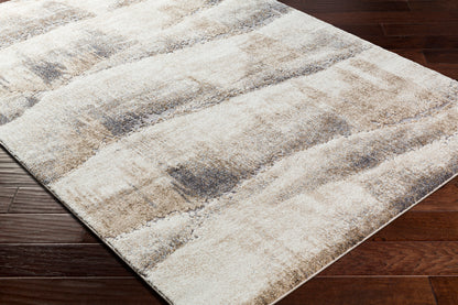 Surya Tuscany Tus-2345 Ivory, Beige, Gray, Olive, Charcoal Area Rug