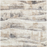 Livabliss Tuscany Tus-2345 Ivory, Beige, Gray, Olive, Charcoal Rug - square flat view