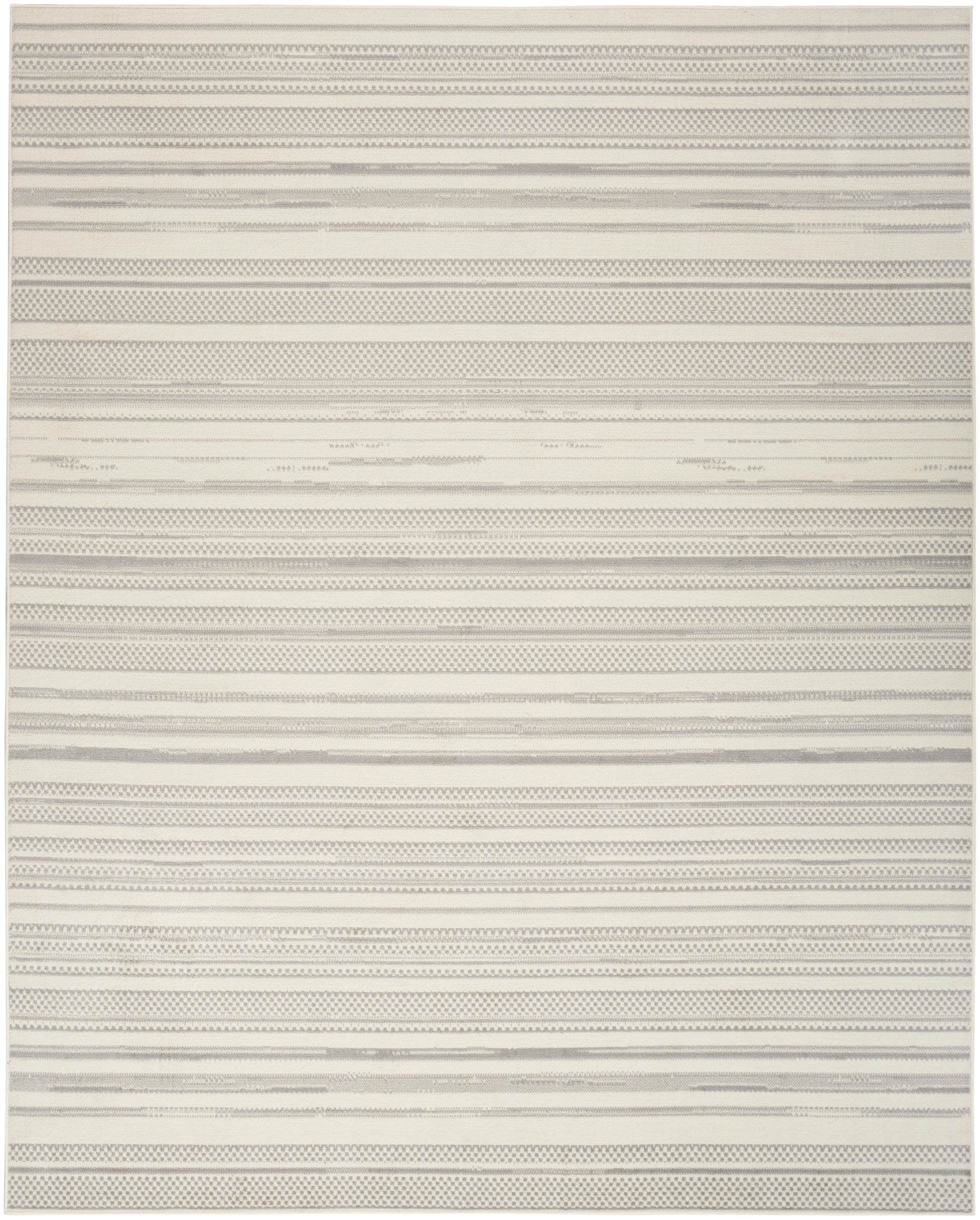 Nourison Grafix Grf41 Ivory Grey Area Rug