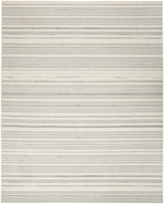 Nourison Grafix Grf41 Ivory Grey Area Rug