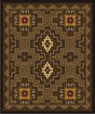 American Dakota Two Sisters Chestnut Rug
