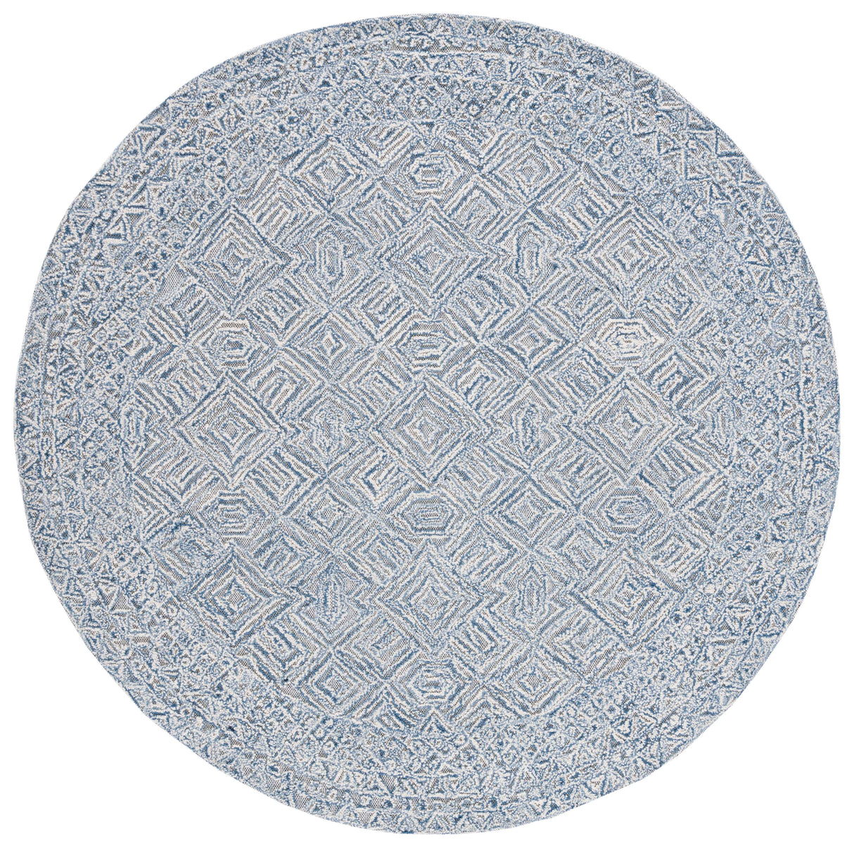 Safavieh Textual Txt201M Blue/Ivory Rug.