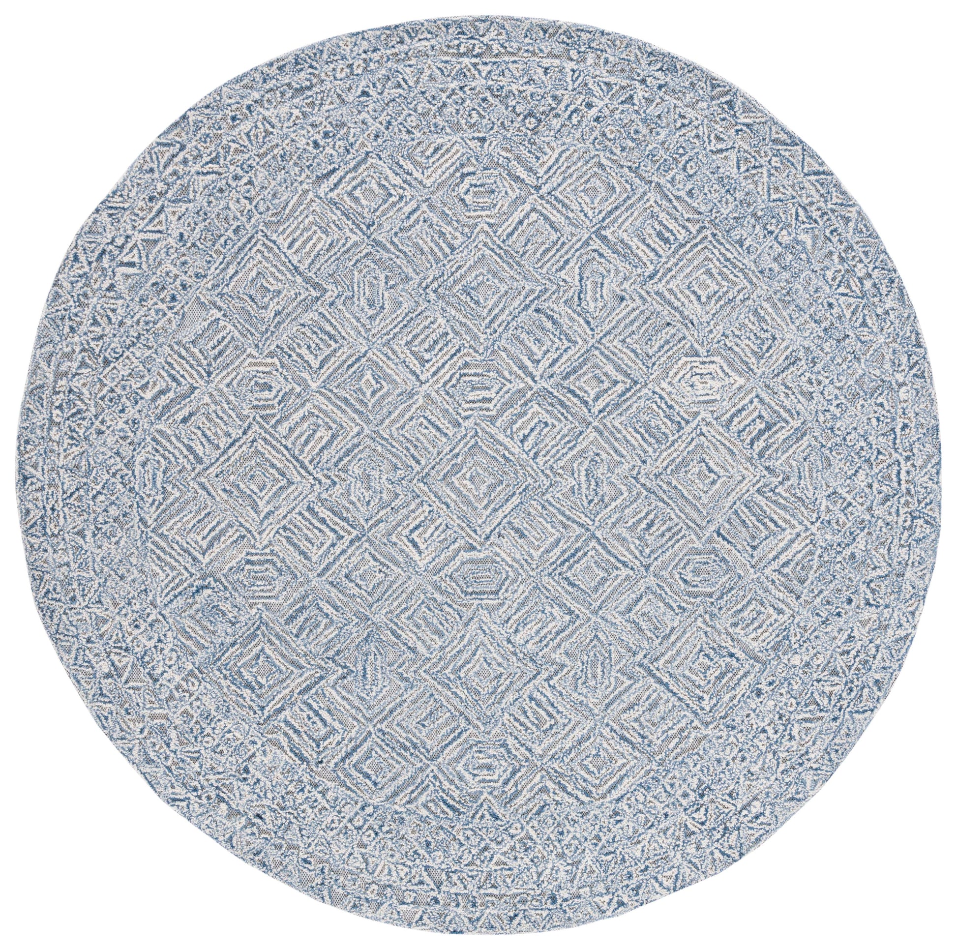 Safavieh Textual Txt201M Blue/Ivory Area Rug