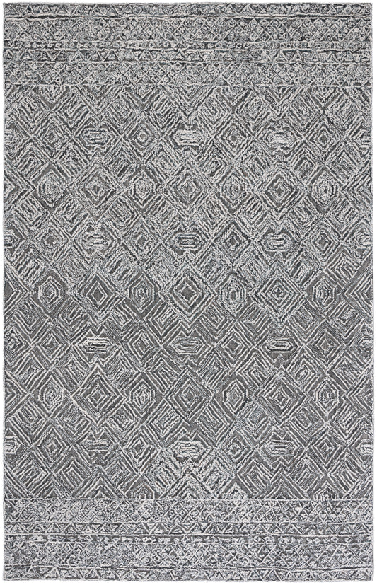 Safavieh Textual Txt201Z Black/Ivory Area Rug