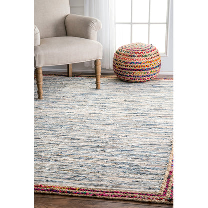 Nuloom Handwoven Darline Hmds01A Light Blue Area Rug