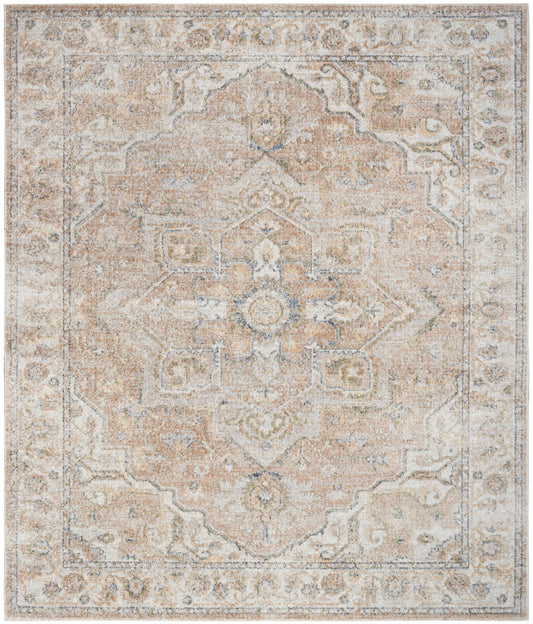 Nourison Astra Machine Washable Asw12 Beige Area Rug